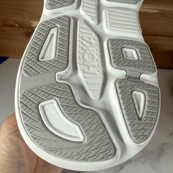 Hoka One One Bondi 9 Running Shoes Stardust/Silver 1162014 SDSTS Women's 10 D - Picture 16 of 16